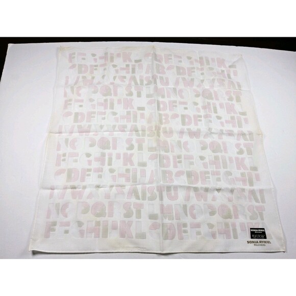 Sonia Rykiel Handkerchief Neckerchief Bandana Scarf - Picture 2 of 4